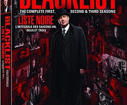 BLACKLIST (TV SHOW)  - DVD-COMPLETE FIRST, SECOND, THIRD SEASON Discount