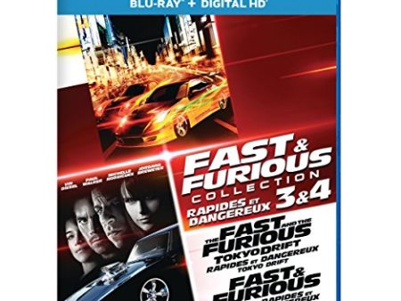 FAST & FURIOUS COLLECTION 3 & 4 [BLU-RAY + DIGITAL HD] (BILINGUAL) Discount