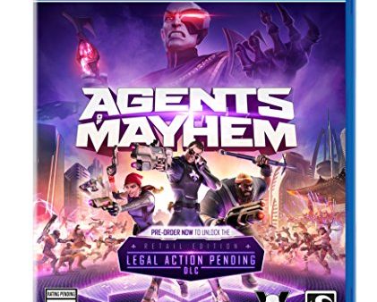 AGENTS OF MAYHEM - PLAYSTATION 4 DAY 1 EDITION For Sale