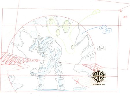 Superman: Doomsday Original Production Drawing: Doomsday Discount