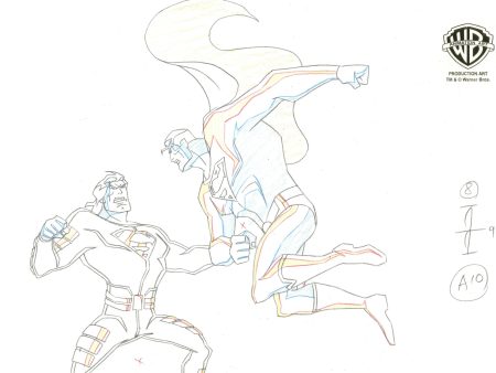 Superman Doomsday Original Production Drawing: Superman, Superman Clone Supply