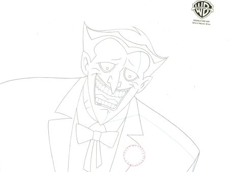 Justice League Original Production Drawing: Joker Cheap