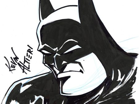 Kevin Altieri Signed Original Drawing: Batman Hot on Sale