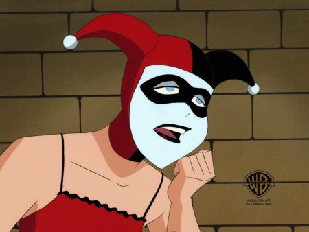 The New Batman Adventures Original Production Cel: Harley Quinn Hot on Sale