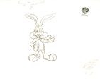 Tiny Toons Original Production Cel with Matching Drawing: Buster Bunny Sale