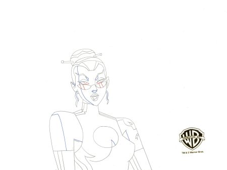 Justice League Unlimited Original Production Drawing: Roulette For Discount