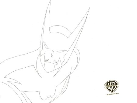 Batman Beyond Original Production Drawing: Batman Fashion