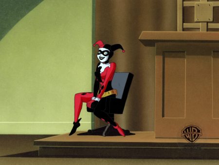 Batman The Animated Series Production Cel: Harley Quinn Online now