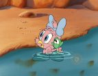 Tiny Toons Original Production Cel: Sweetie Bird Fashion