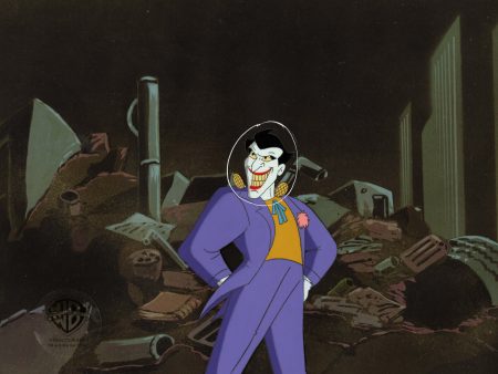 Batman The Animated Series Original Production Cel: Joker Hot on Sale