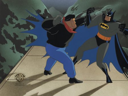 Batman The Animated Series Original Production Cel: Batman For Cheap