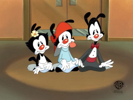 Animaniacs Original Production Cel: Yakko, Wakko, Dot Online now