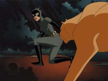 Batman The Animated Series Original Production Cel: Catwoman Online Sale