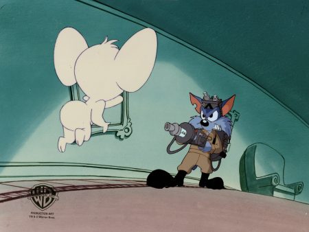 Tiny Toons Original Production Cel: Furrball, Li l Sneezer Hot on Sale