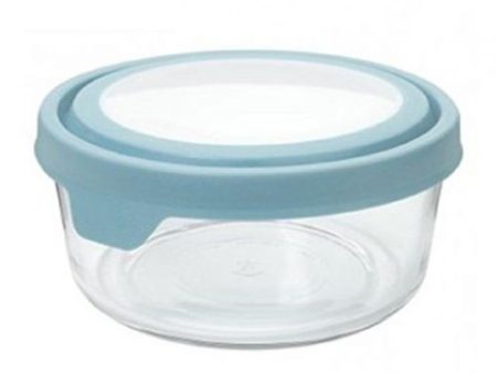 2 Cup Round with Mineral Blue True Seal Discount