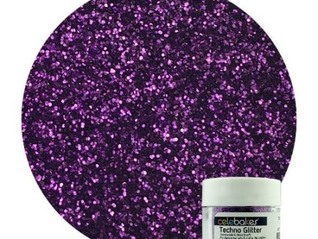 Techno Glitter - Grape Hot on Sale