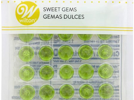 Sweet Isomalt Gems - Green Hot on Sale