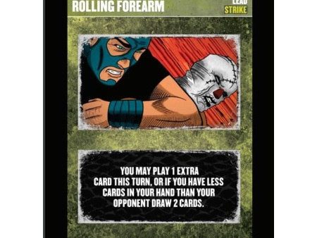 The Supershow - 07 Rolling Forearm Promo Card Hot on Sale