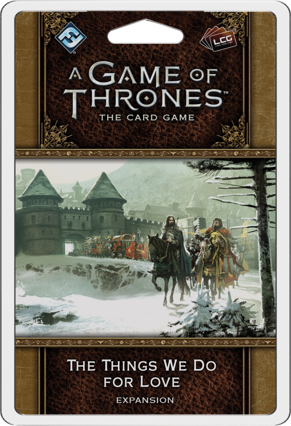 A Game of Thrones: The Card Game (Second edition) – The Things We Do for Love Hot on Sale