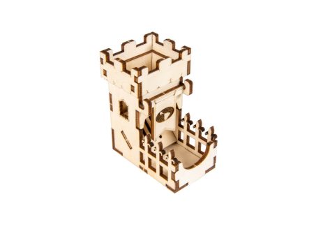 Broken Token - Tiny Dice Tower - The Keep (Tower and Two 10mm D6) Online now