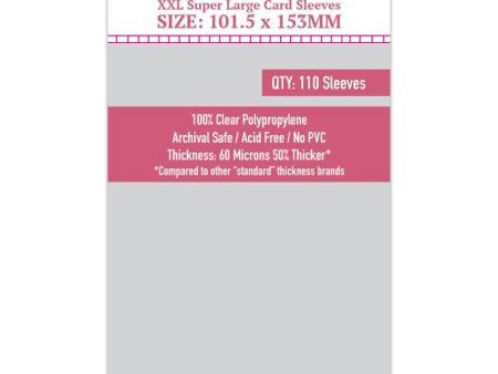 Sleeve Kings - XXL Super Large Sleeves (110 pack) Online