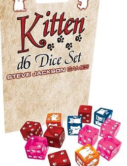 Kitten D6 Dice Set Online now